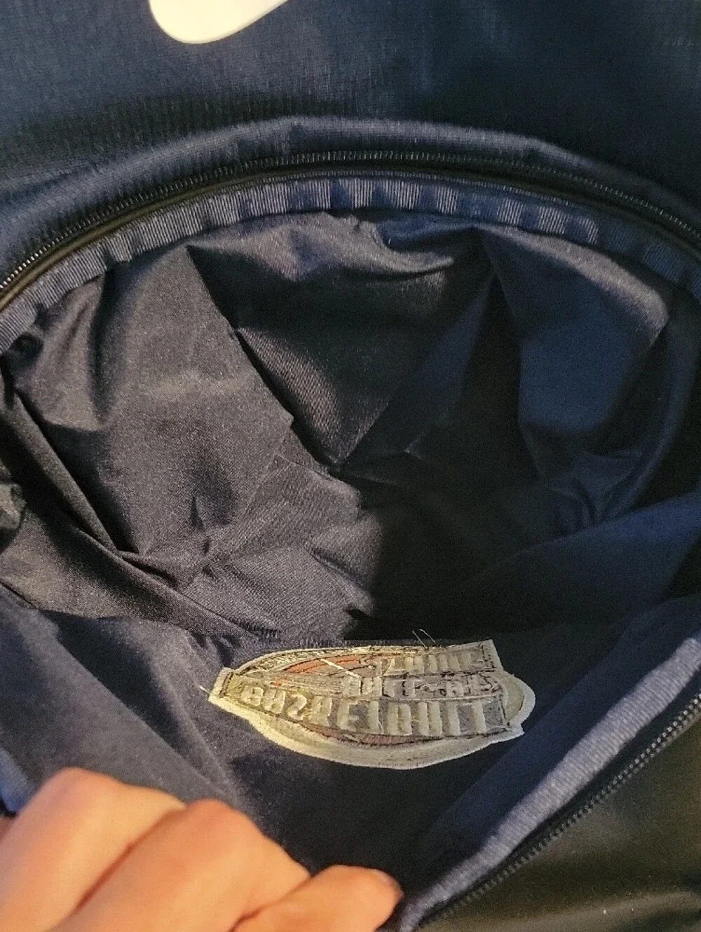 Nike Navy and Black Basketball Hall of Fame Backpack